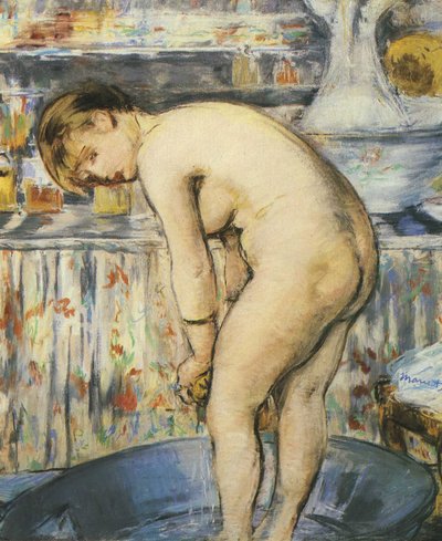 The Toilet by Édouard Manet